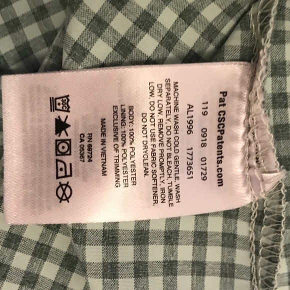 Columbia Green Checked Performance Button-down - Picture 8 of 8